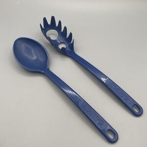 Robinson ULTRATEMP Blue Utensils Pasta Scoop Solid Mixing Serving Spoon 11.5 in